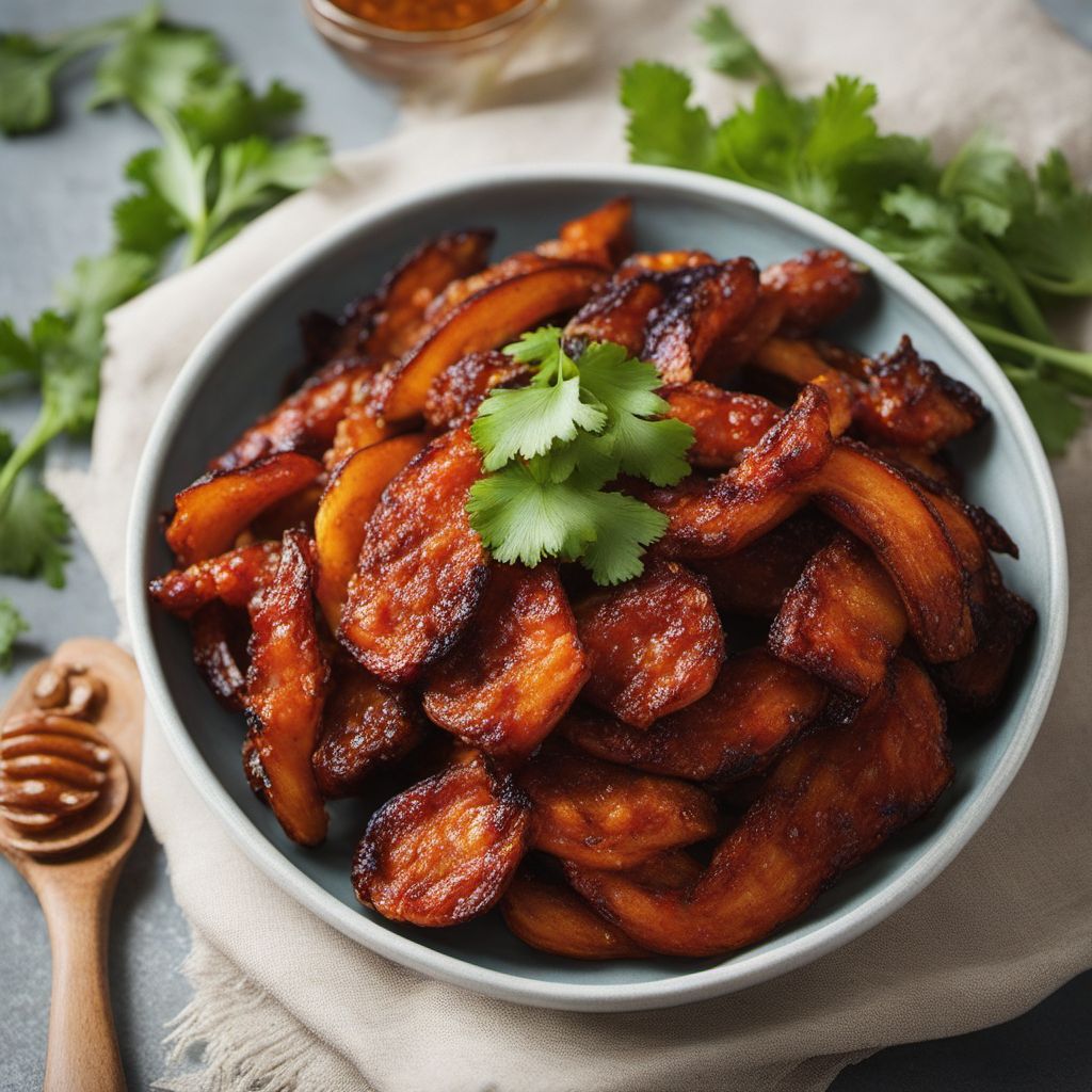 Crispy Honey Chili Plantains