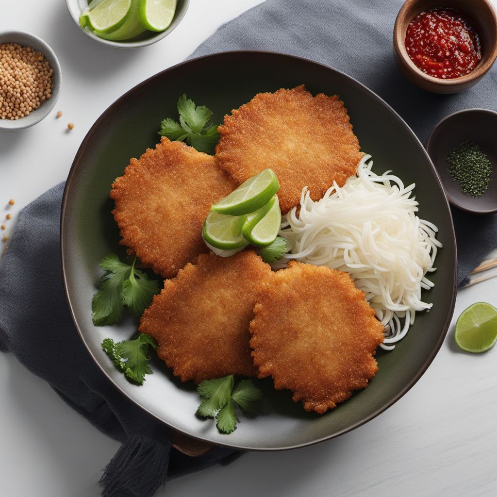 Crispy Korean Fish Pancakes