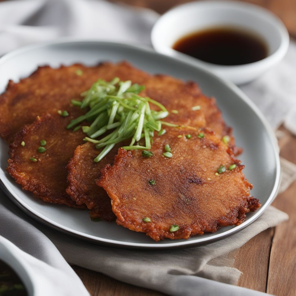 Crispy Korean Mung Bean Pancakes