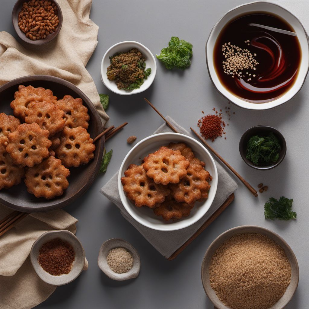 Crispy Lotus Root Fritters