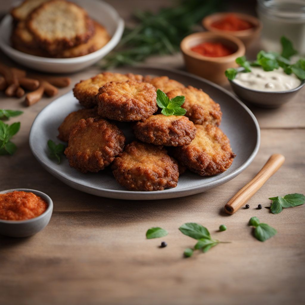 Crispy Mushroom Fritters