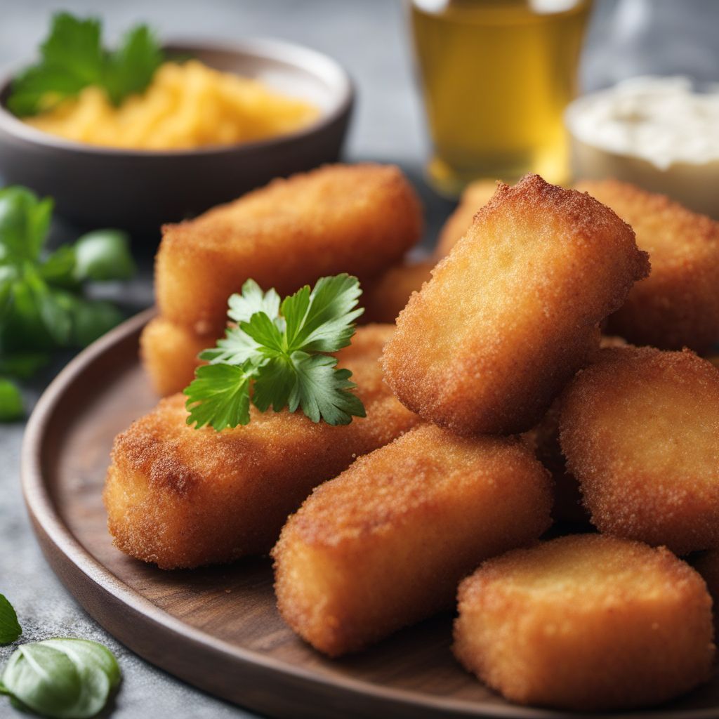 Crispy Parmesan Potato Croquettes