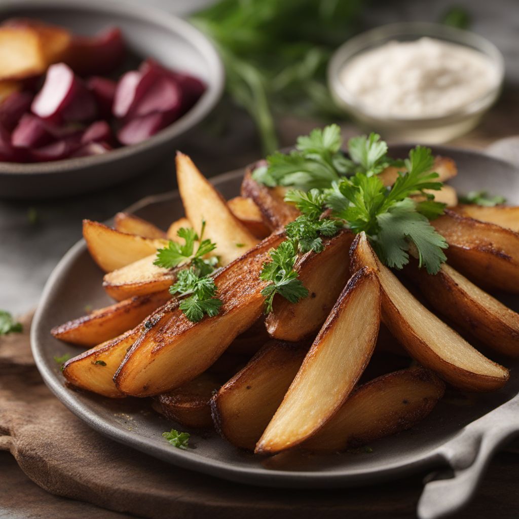 Crispy Pembrokeshire Potato Wedges