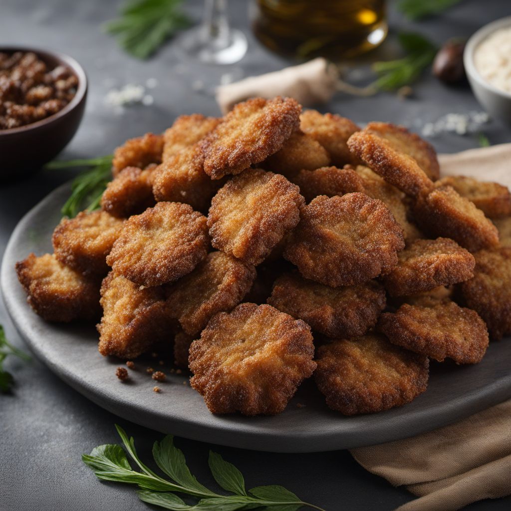 Crispy Porcini Mushroom Bites