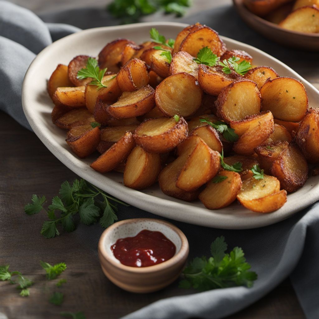 Crispy Spanish Potatoes with a Twist