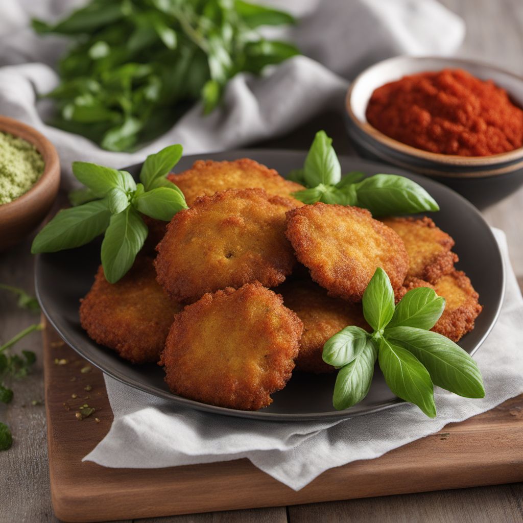 Crispy Spiced Potato Fritters