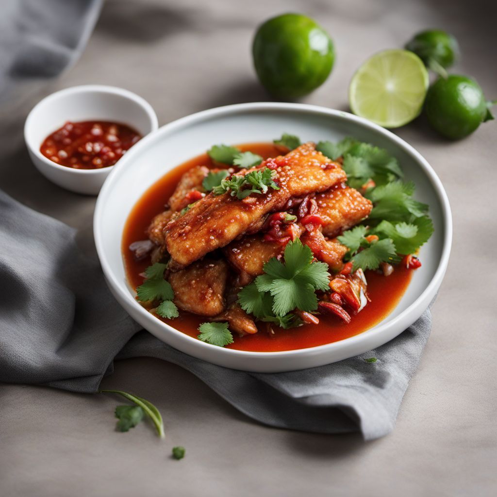 Crispy Sweet and Sour Fish