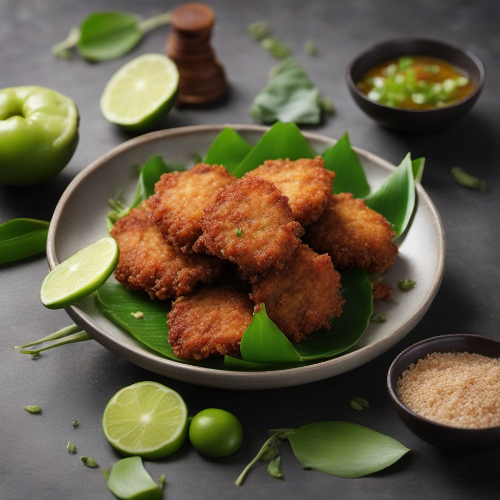 Crispy Thai Fish Fritters