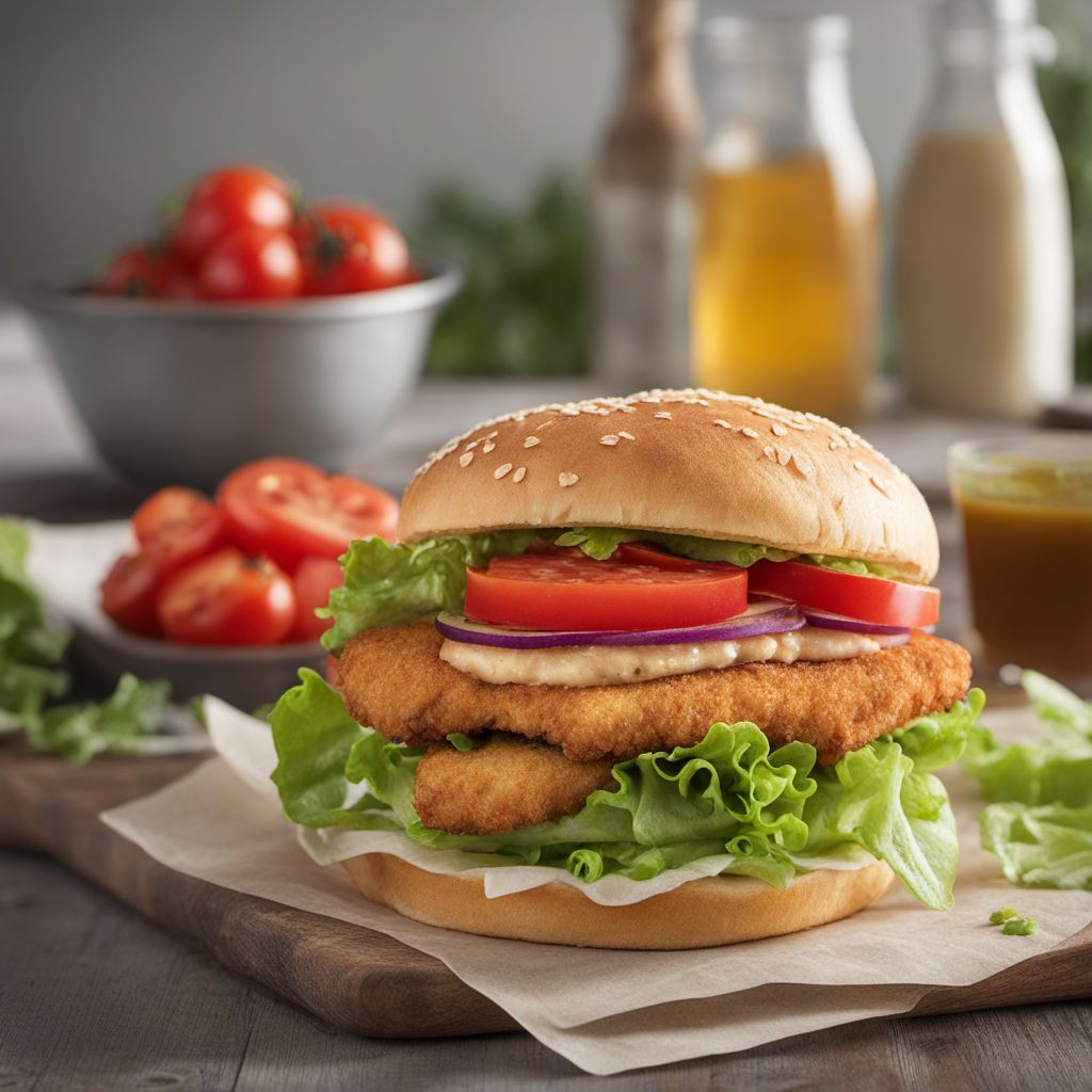 Crispy Walleye Sandwich