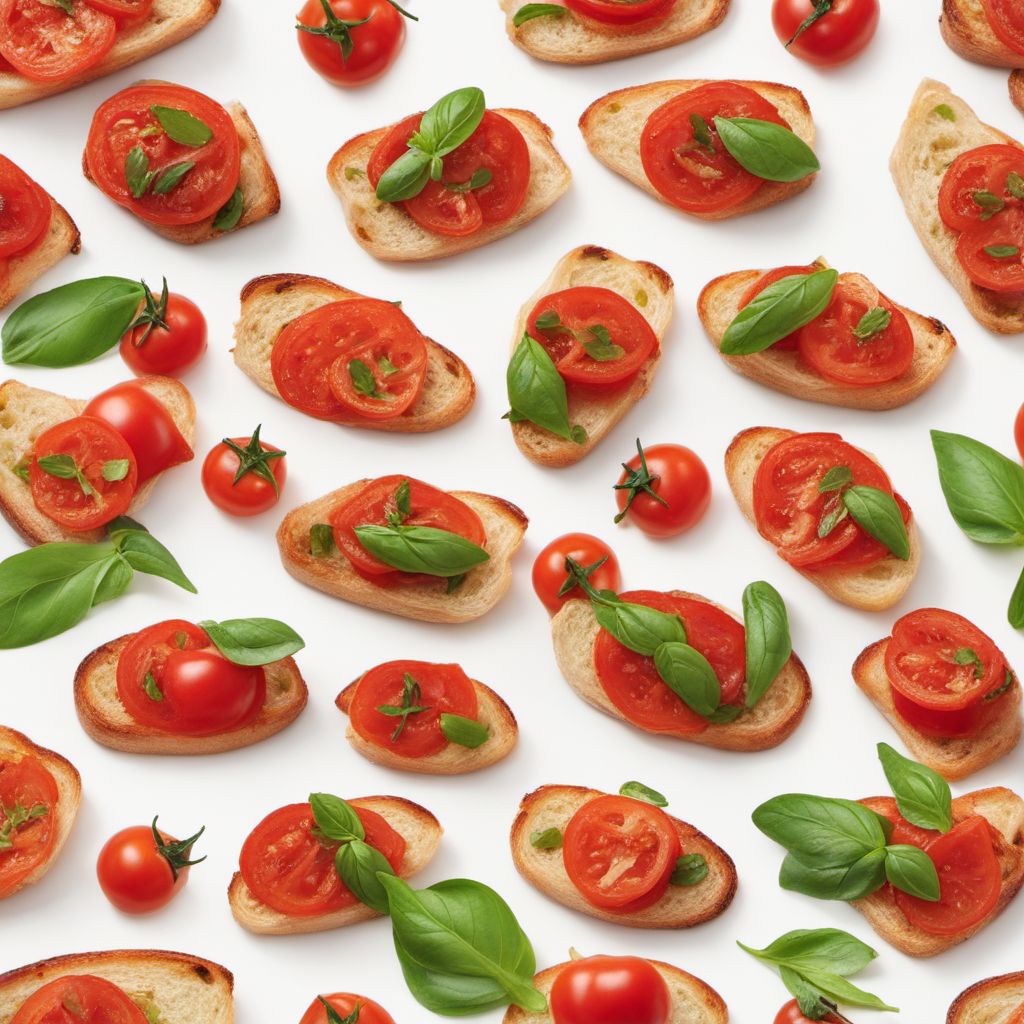 Crostini Toscani with Tomato and Basil