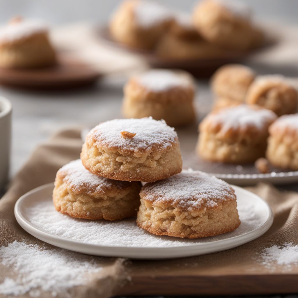 Cuban-inspired Coconut Amaretti Cookies