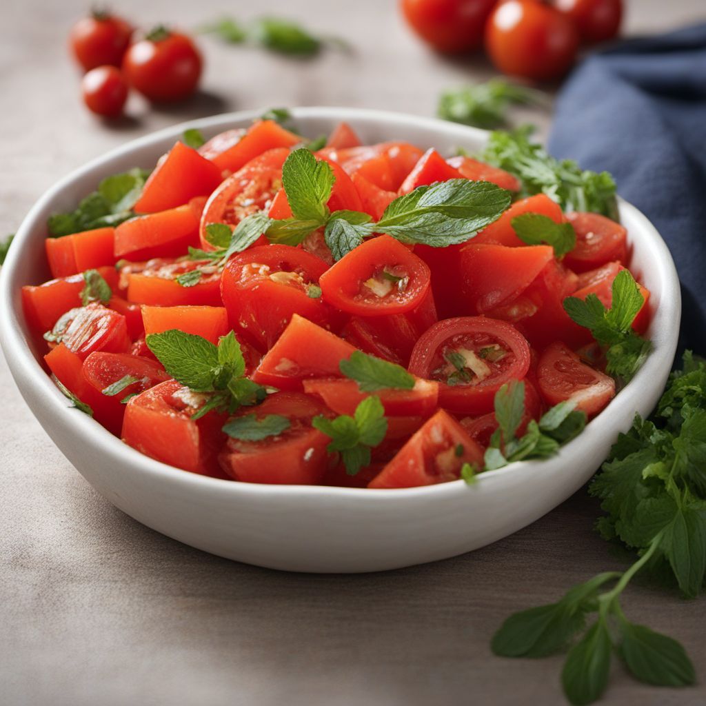 Cypriot-style Tomato Salad