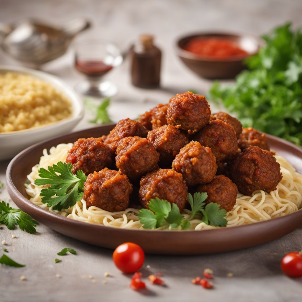 Czech-style Curry Meatballs