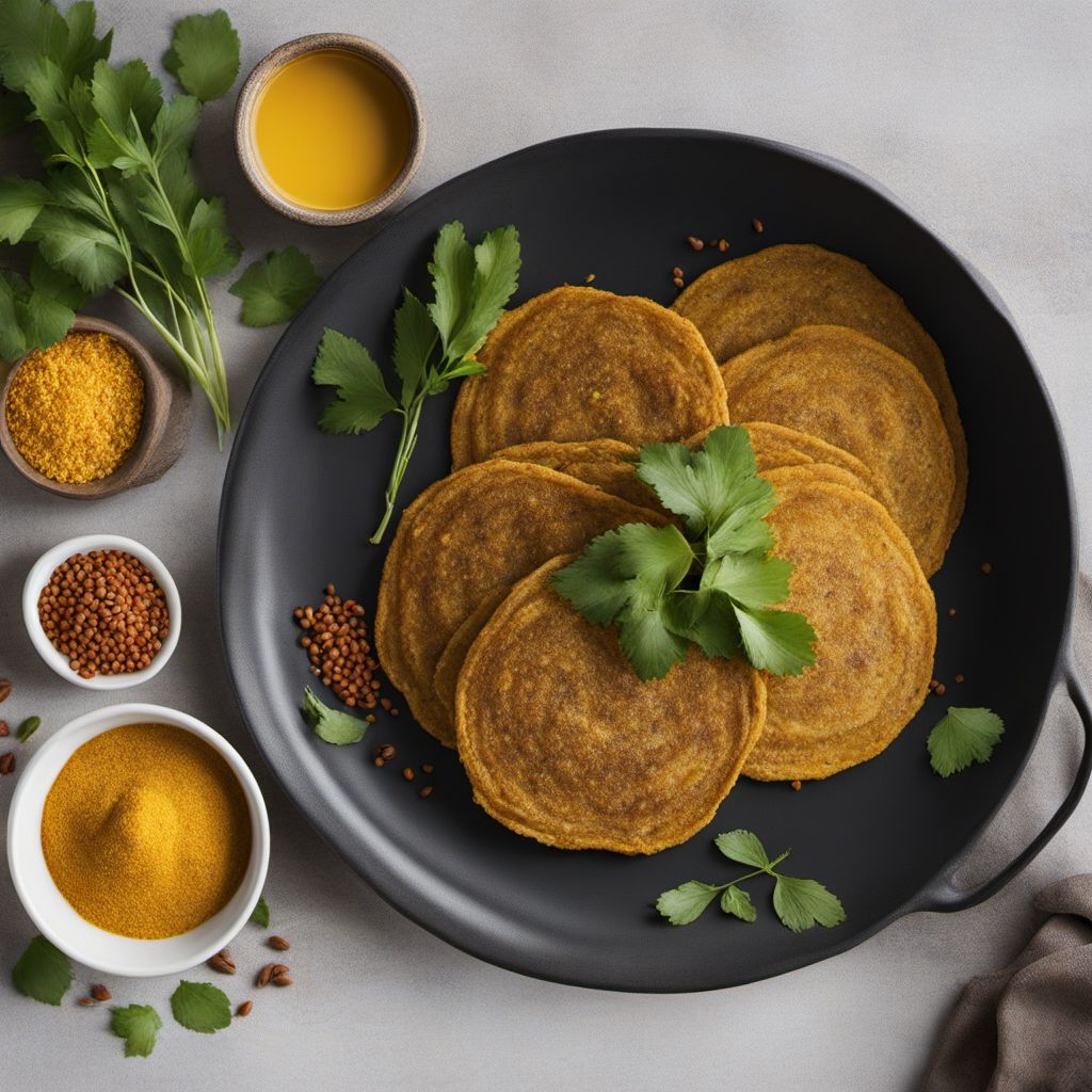 Danduri - Spiced Lentil Pancakes