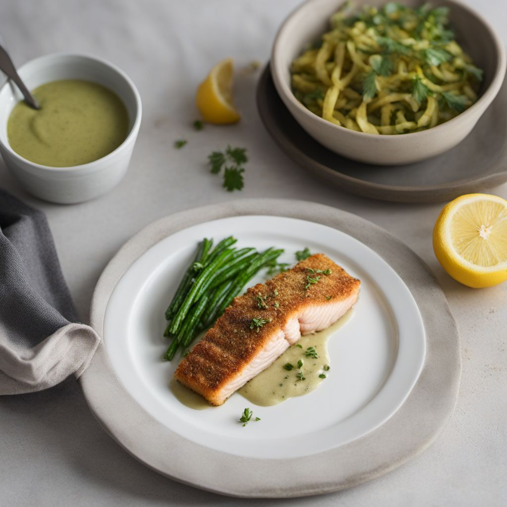 Danish Crispy Fish Fillet with Remoulade Sauce