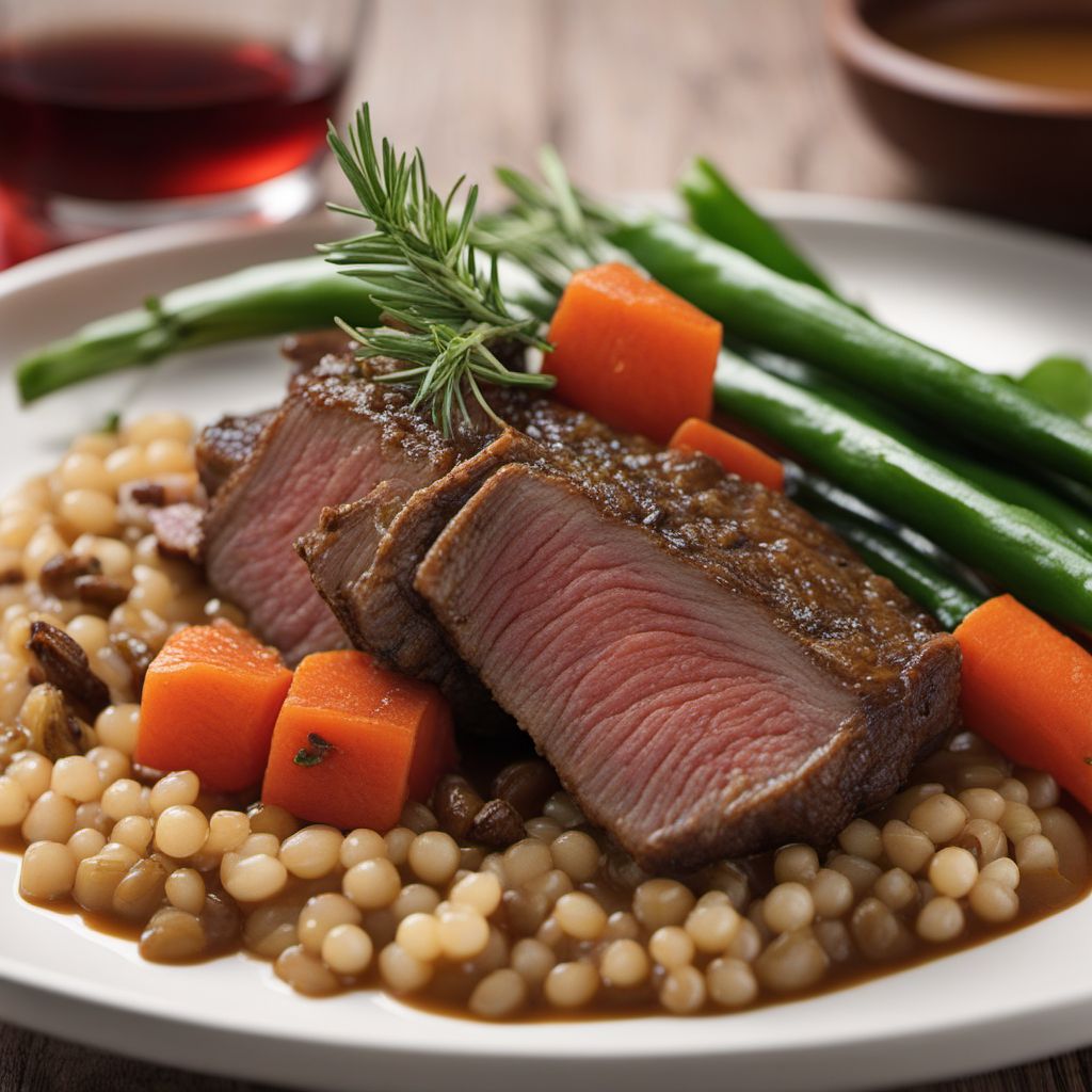 Danish-style Lamb with Pearl Barley