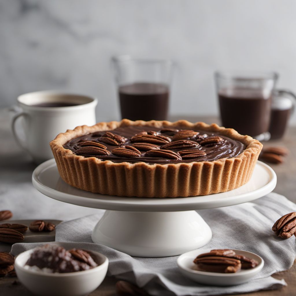 Decadent Chocolate Pecan Tart