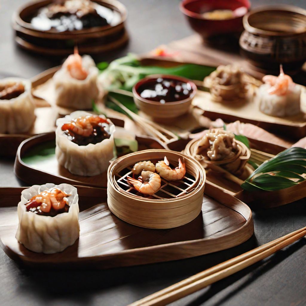 Dim Sum with a Nouvelle Cuisine Twist