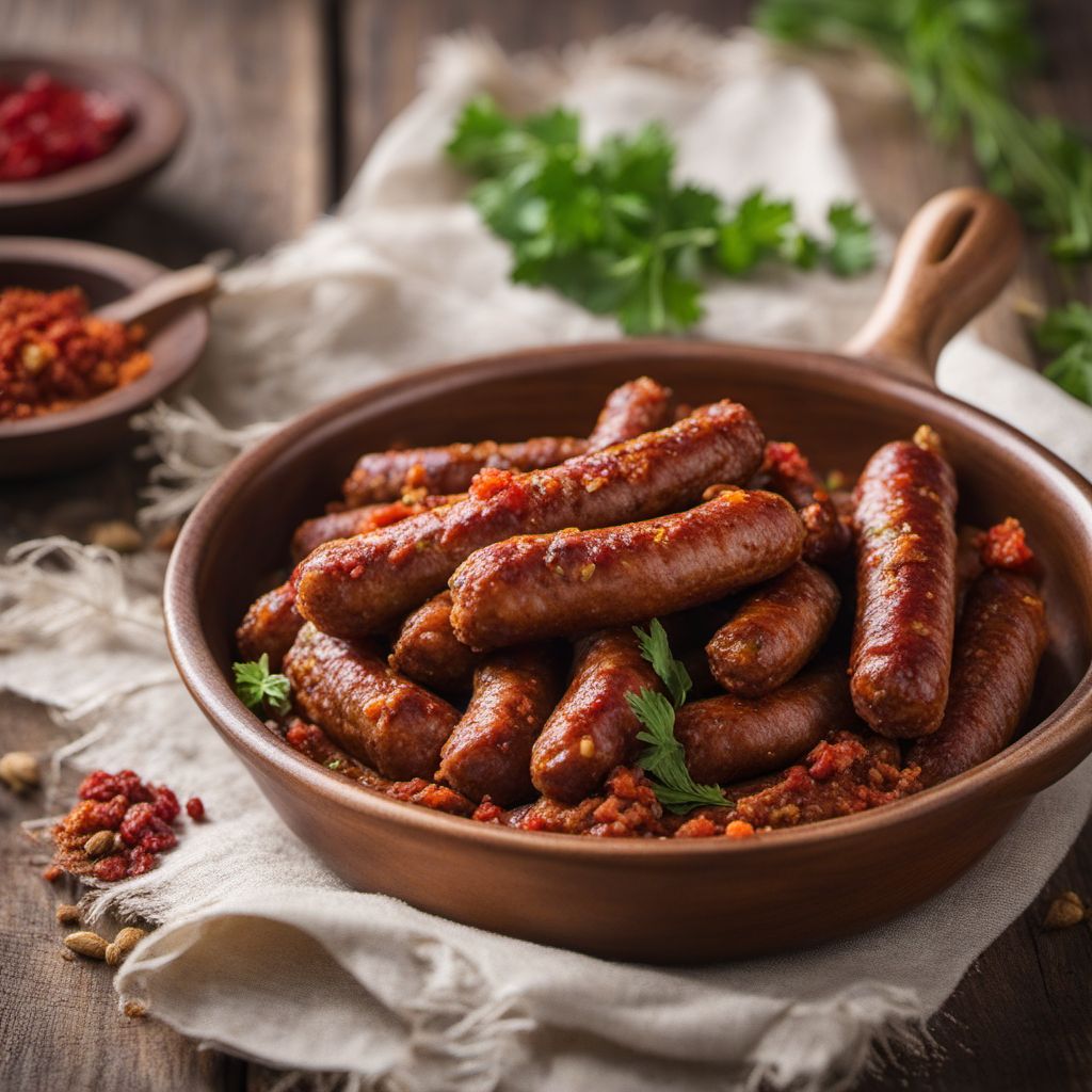 Djiboutian Spiced Garlic Sausage