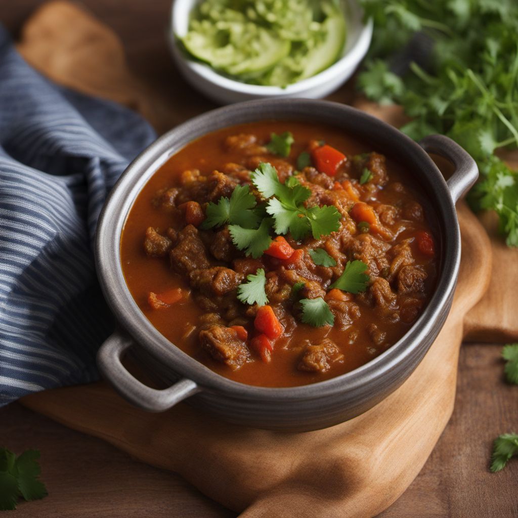 Djiboutian-style Sopa de Picadillo