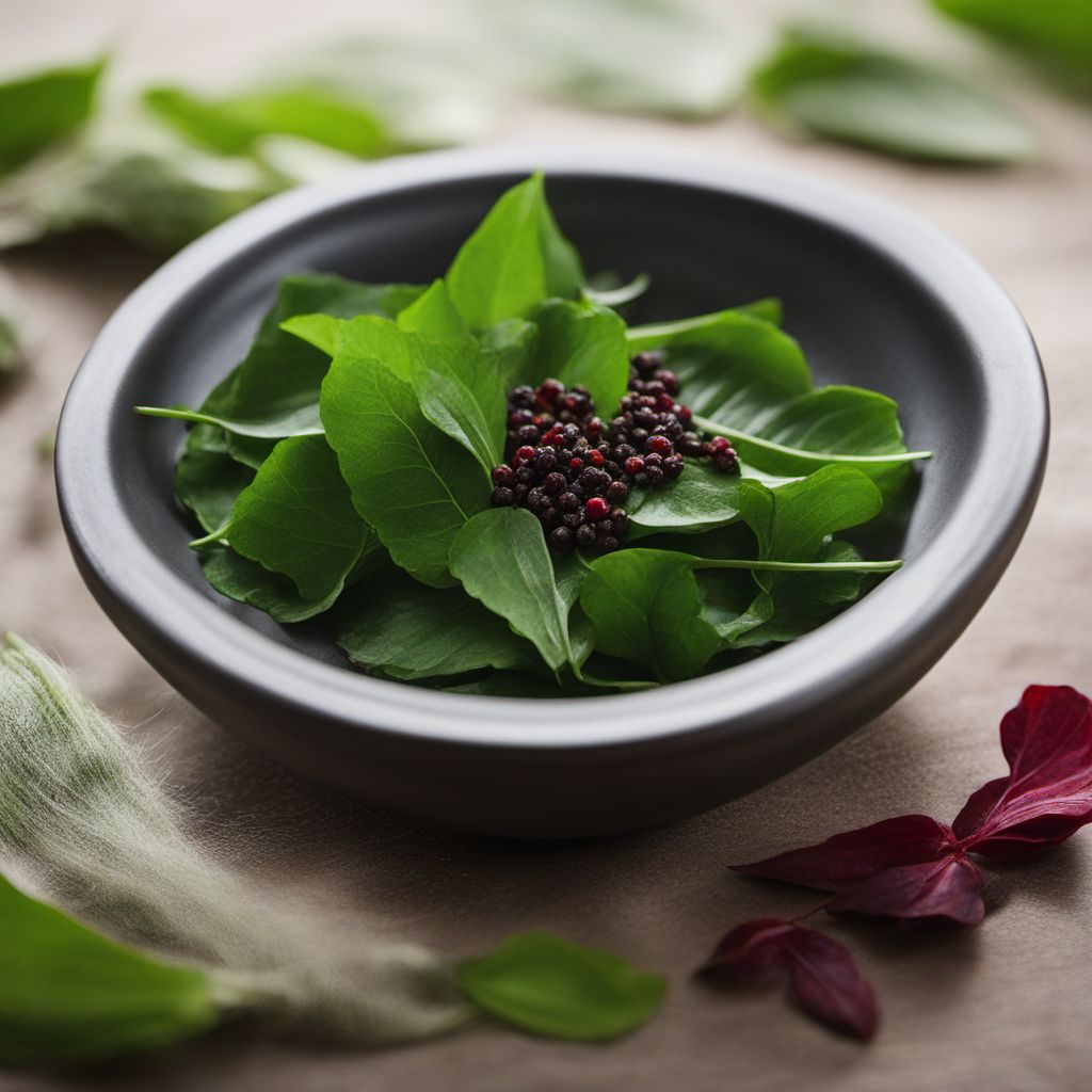 Dominican-style Pickled Sorrel Leaves