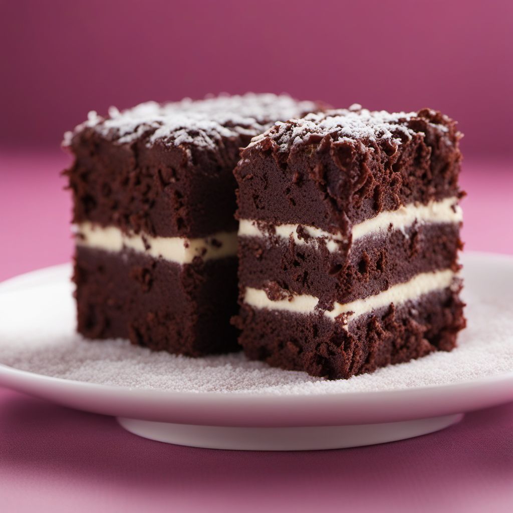 Double Chocolate Lamingtons