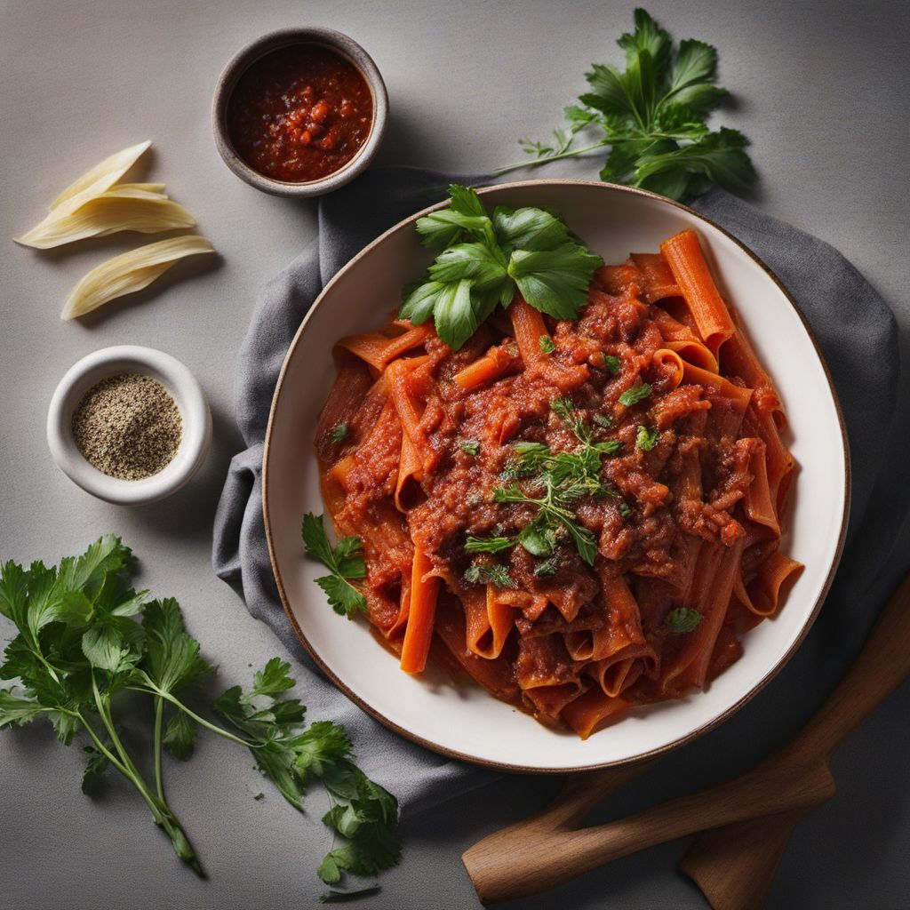 Duck Ragù with Homemade Pappardelle