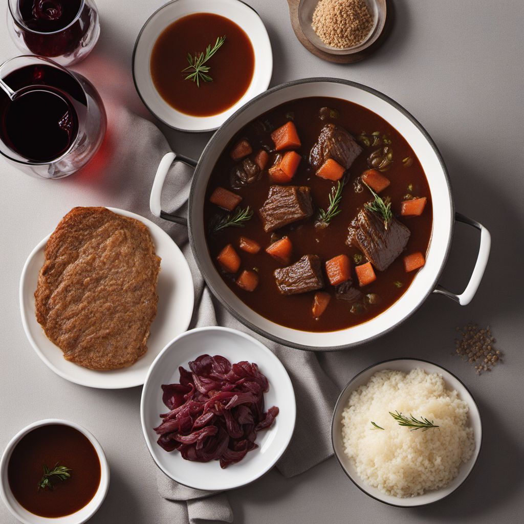 Dutch Beef Stew with Rich Onion Gravy