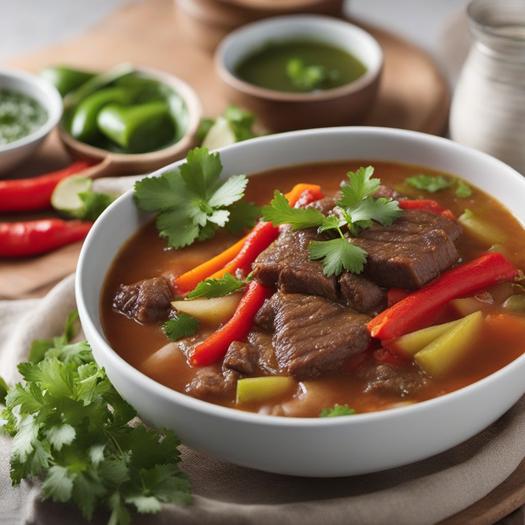 Ecuadorian Húsleves: Hearty Beef Soup with a Tropical Twist