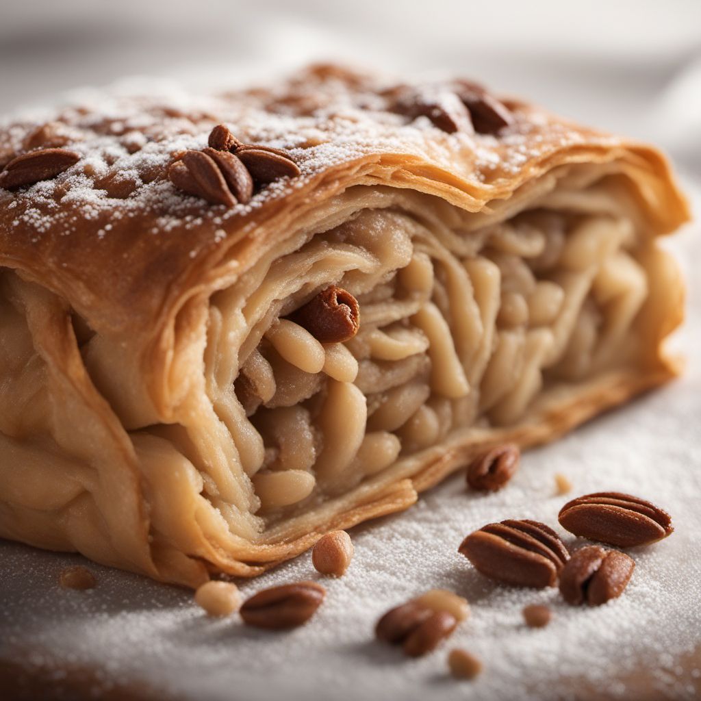 Édes Babos Rétes (Sweet Bean Strudel)