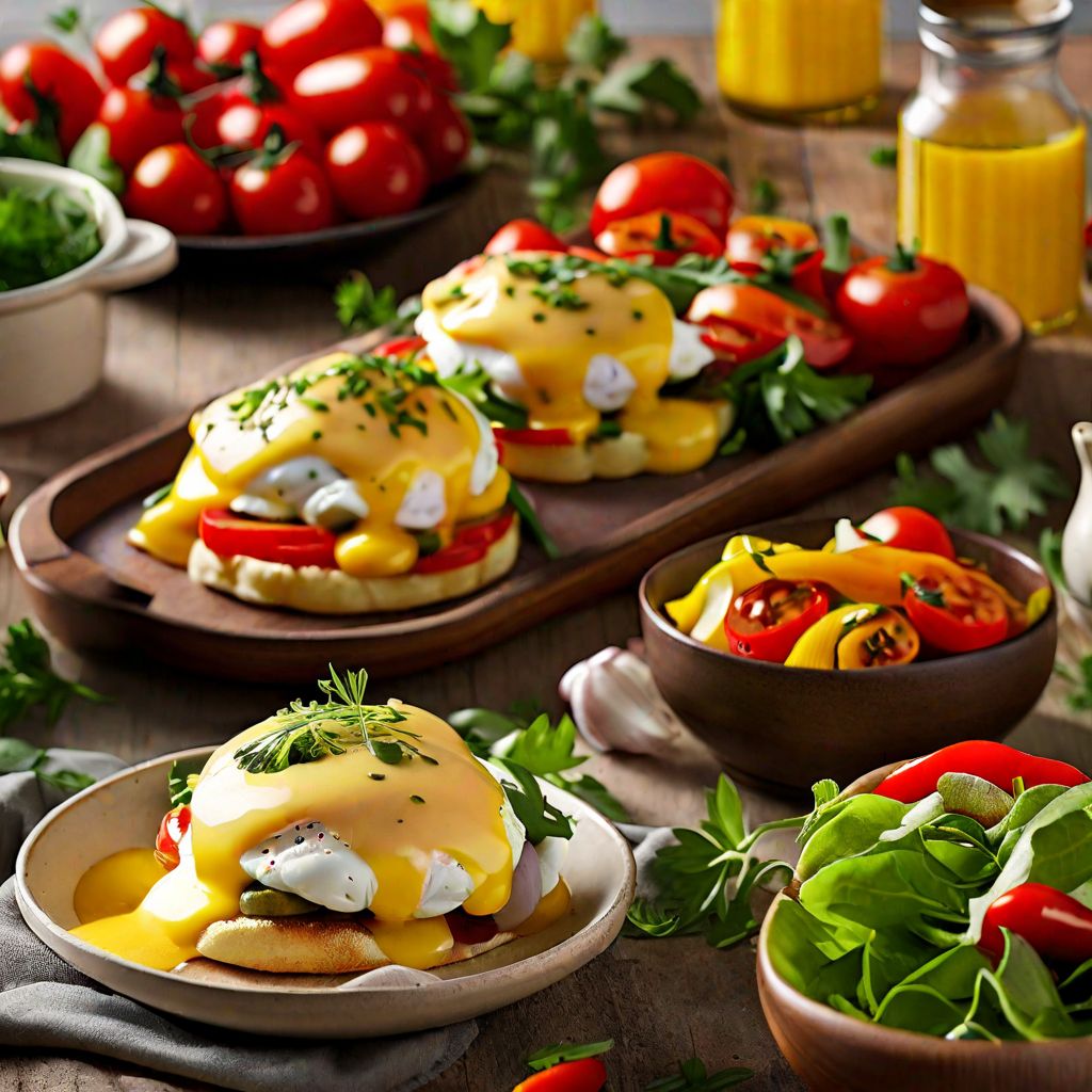 Arab-style Eggs Benedict