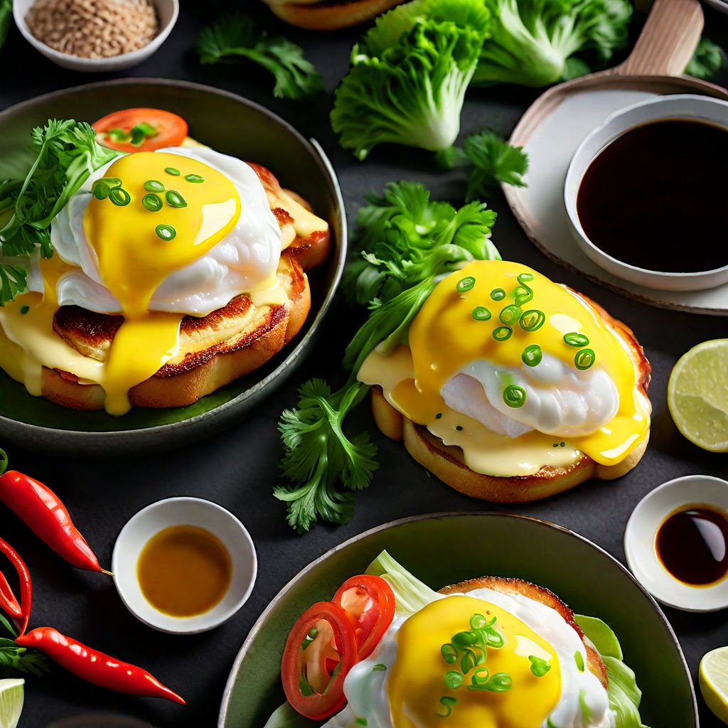 Sichuan-style Spicy Eggs Benedict