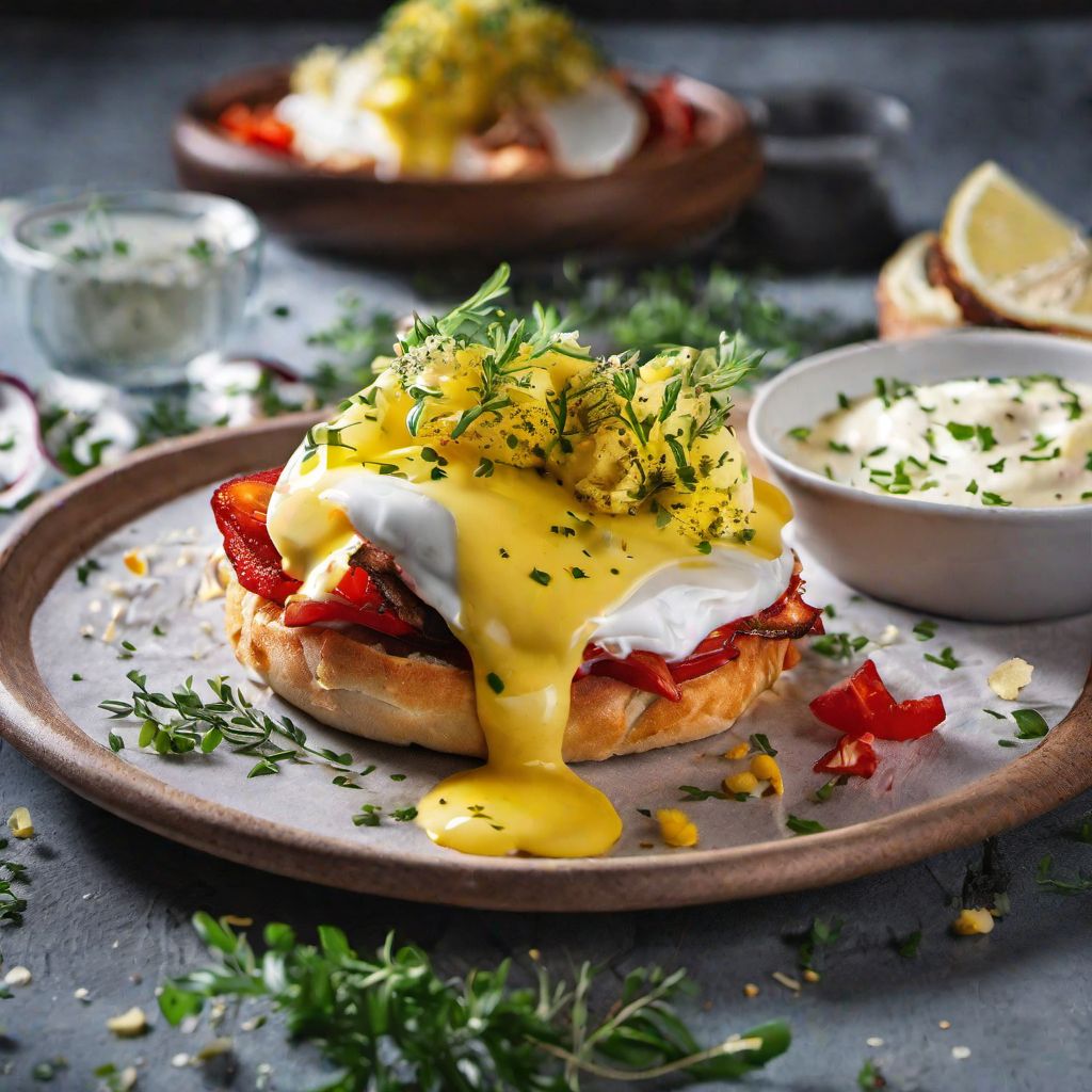 Turkish-style Eggs Benedict