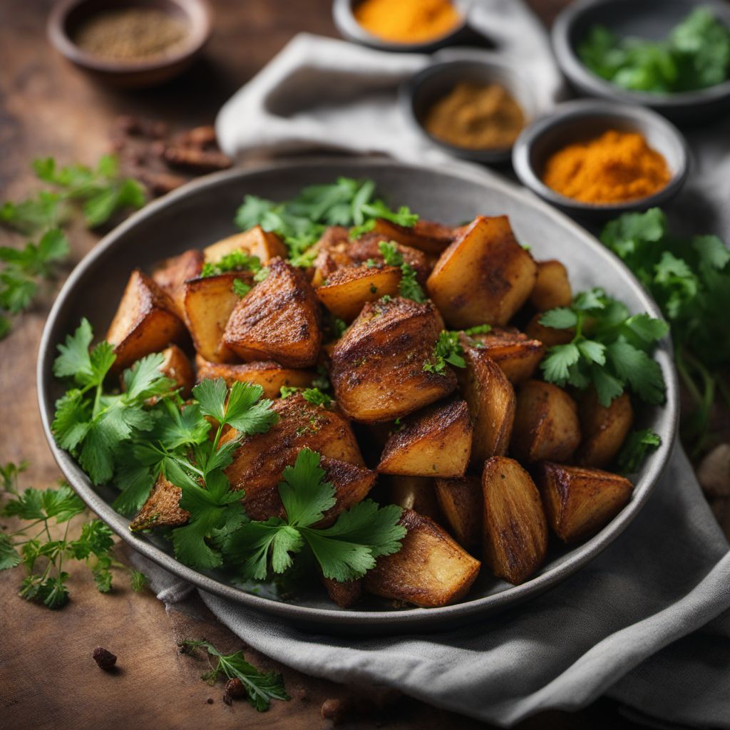 Egyptian Spiced Roasted Potatoes