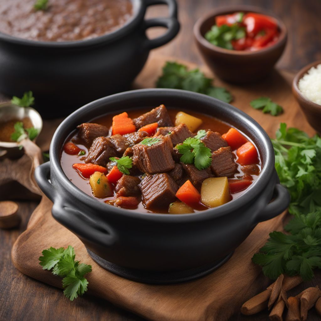 Egyptian-style Beef and Vegetable Stew