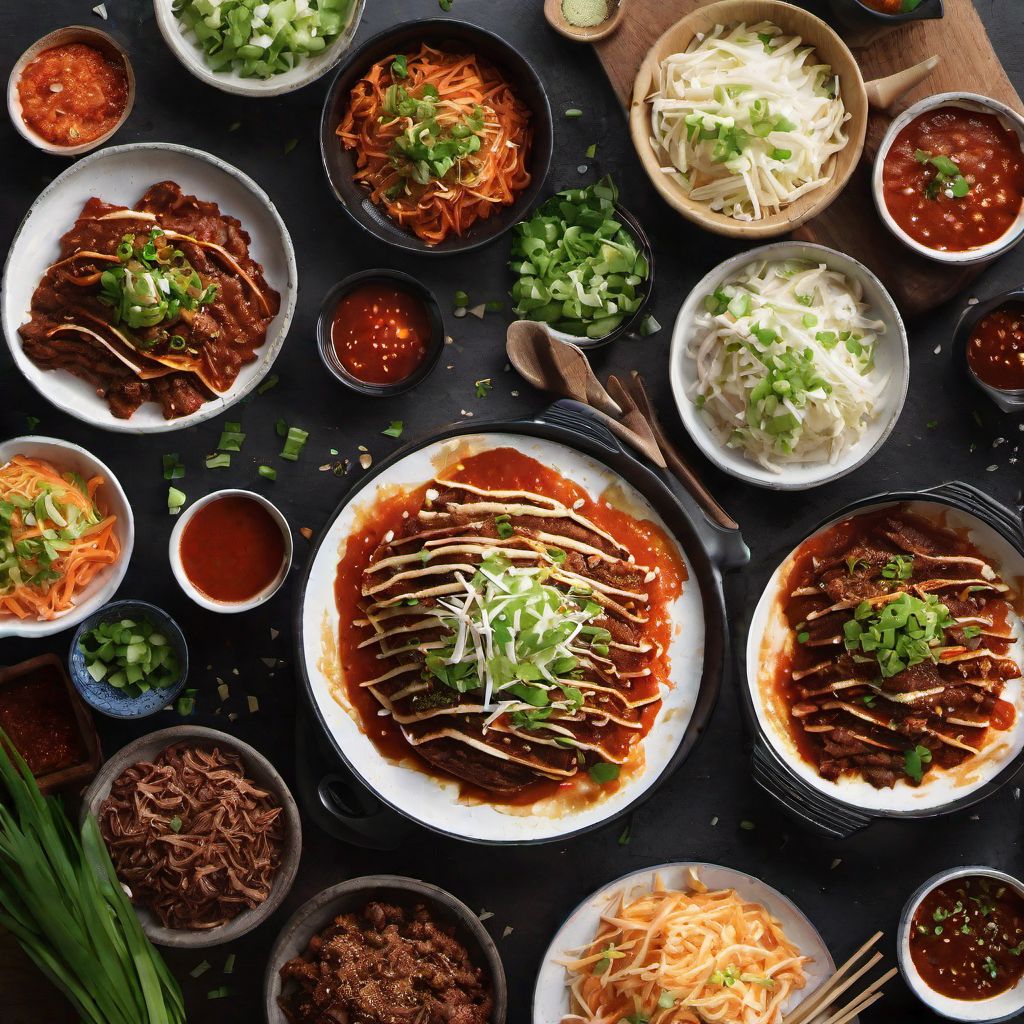 Korean-style Enchiladas
