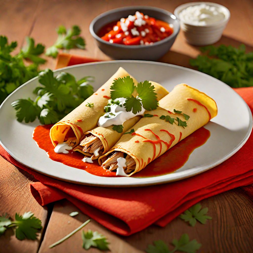 Nouvelle Cuisine Enchiladas