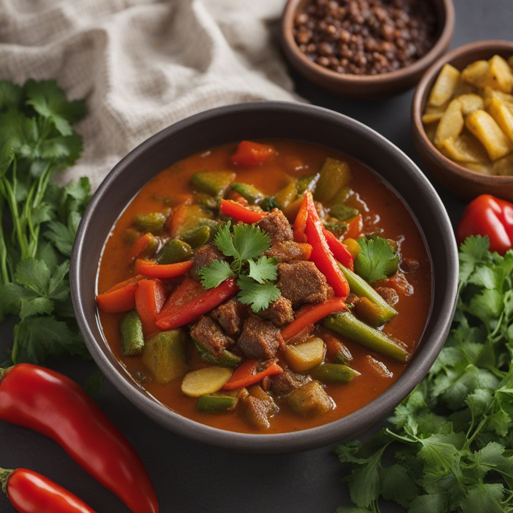 Equatorial Guinea-style Vegetable Stew