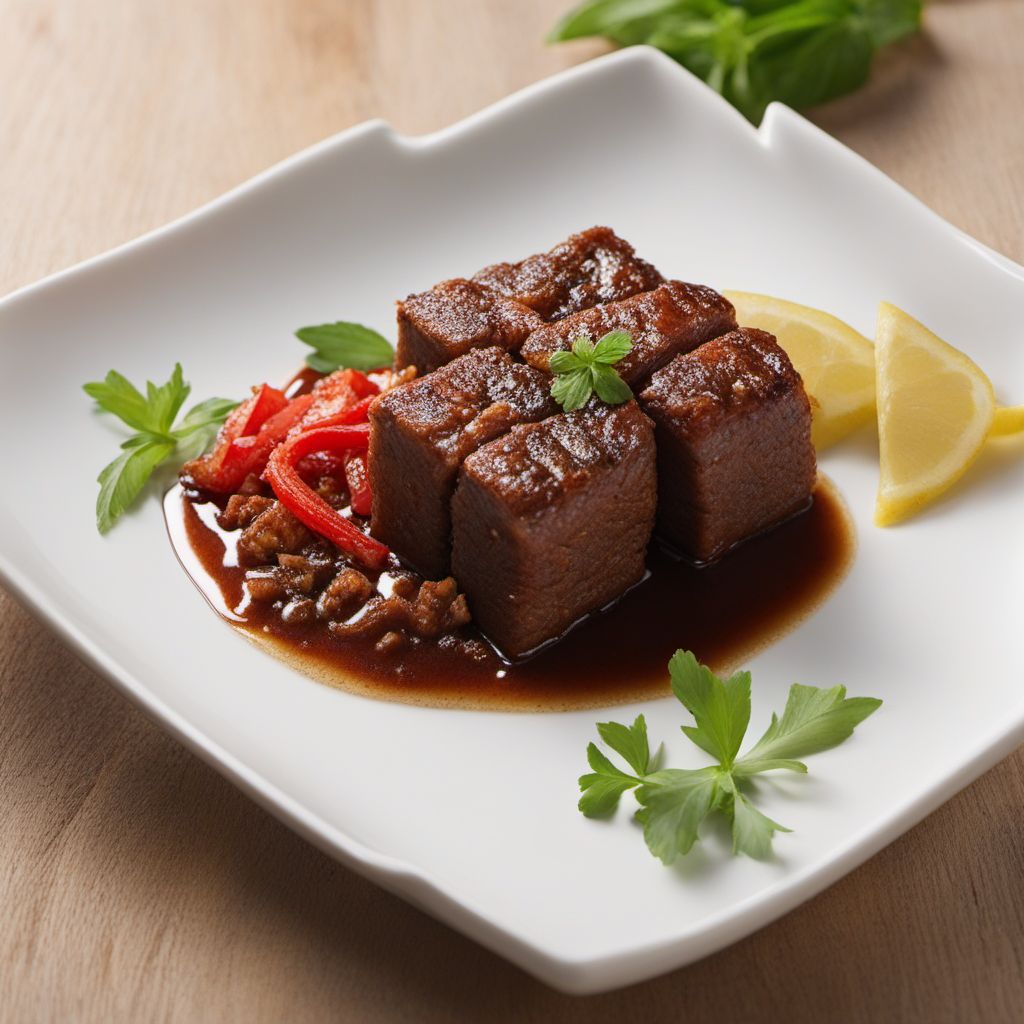 Eritrean-style Beef Negimaki