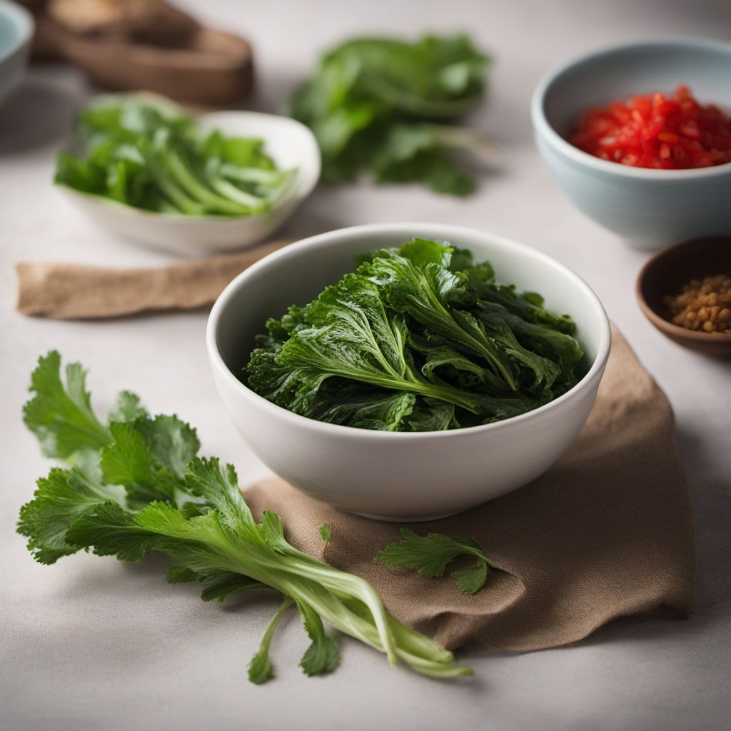 Eurasian-style Pickled Mustard Greens