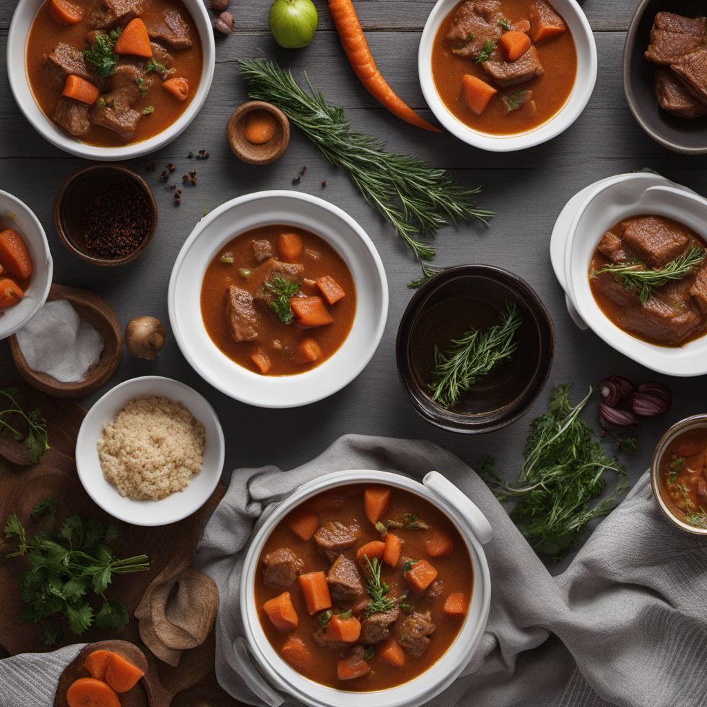 European-style Creamy Beef Stew