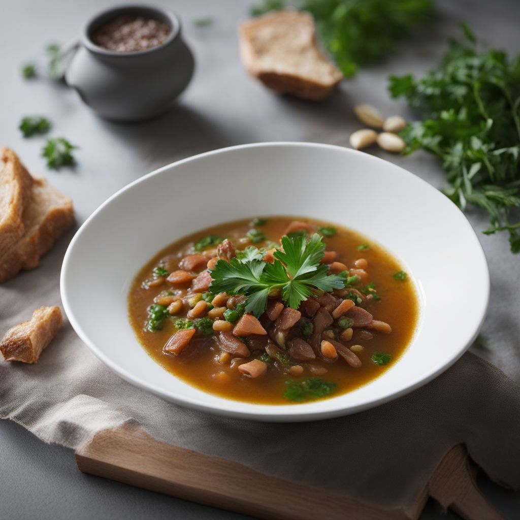 Fava Bean and Guanciale Stew with Channel Islands Twist