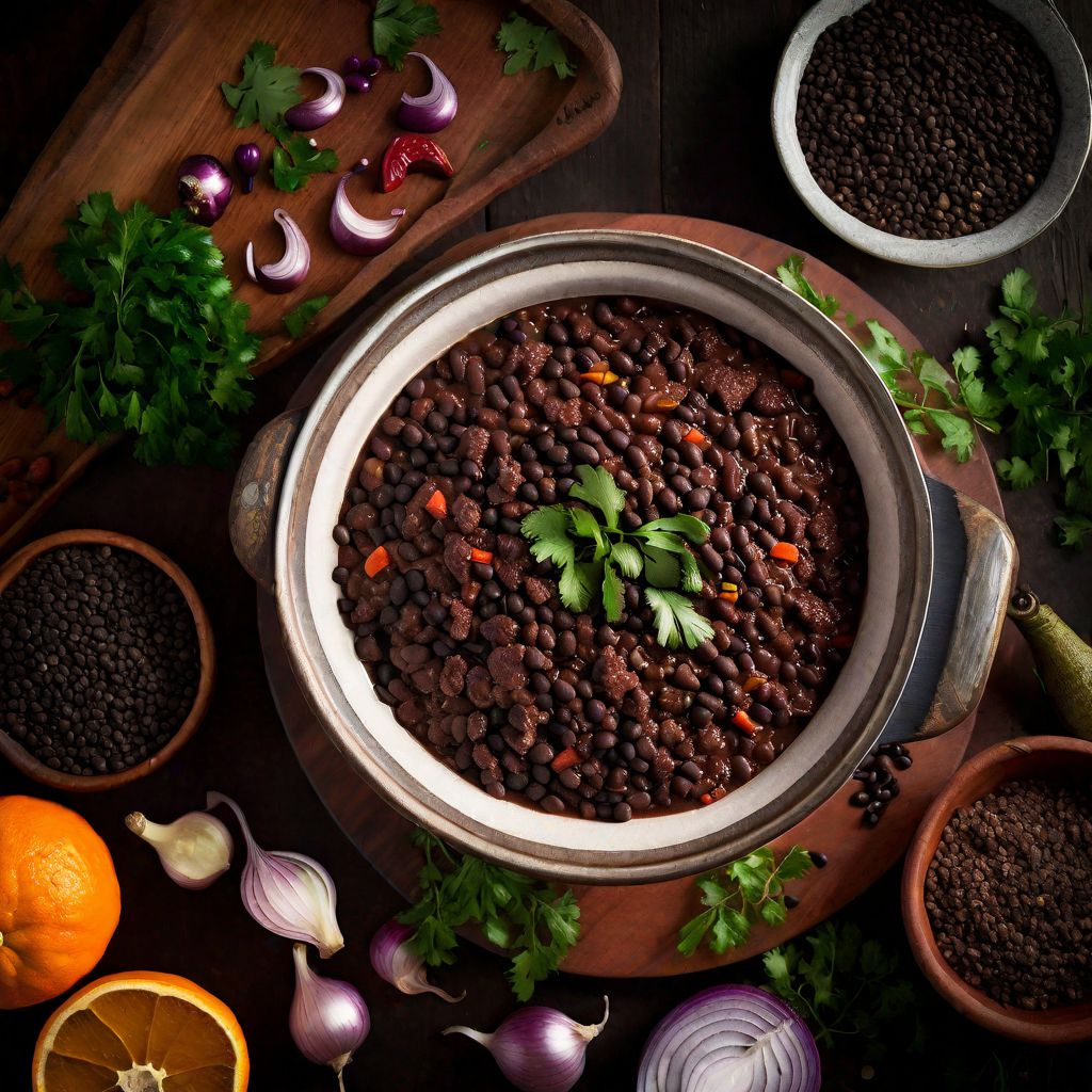 Feijoada - Traditional Brazilian Black Bean Stew