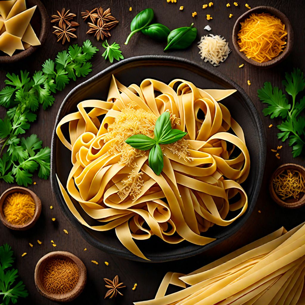 Arab-inspired Fettuccine with Butter and Parmesan