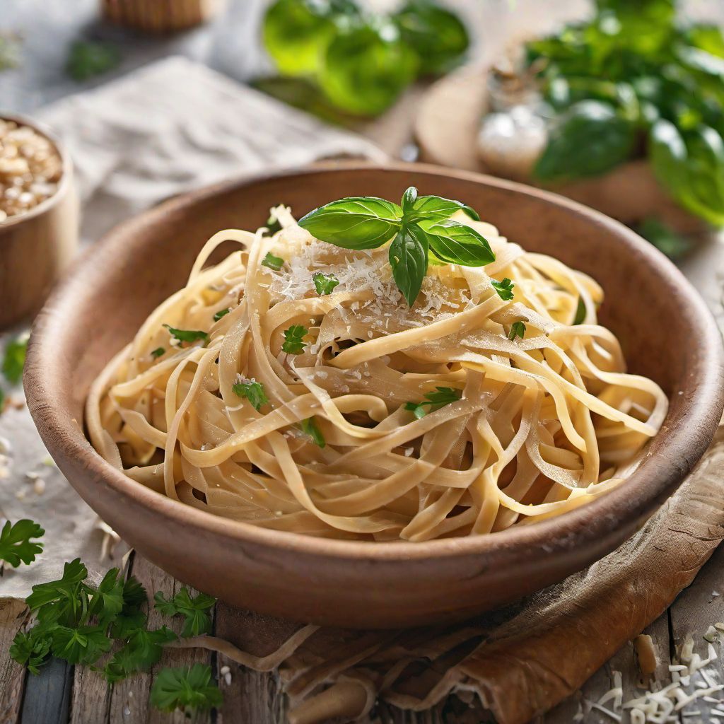 Bavarian-style Fettuccine with Butter and Parmesan