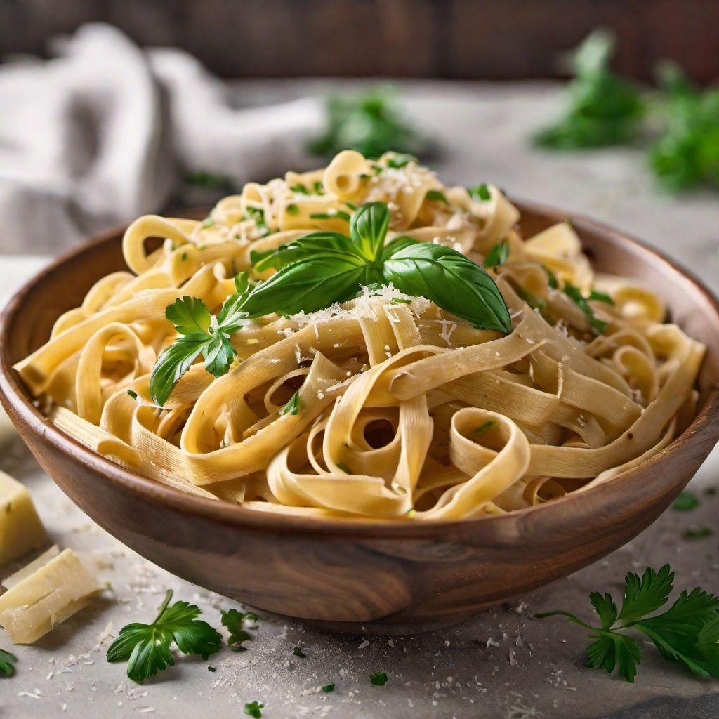 Soulful Fettuccine with Butter and Parmesan