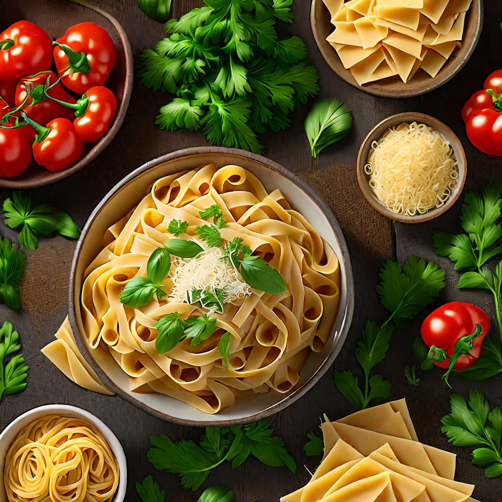 Vegan Fettuccine Burro e Parmigiano