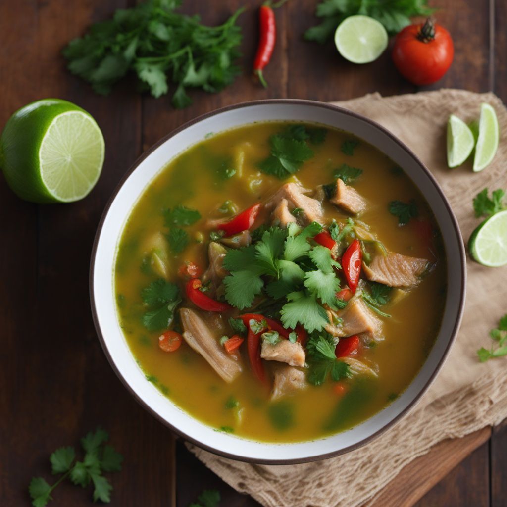 Filipino-American Style Frik Soup