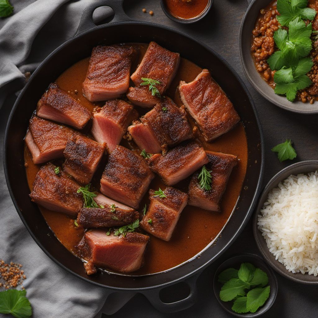 Filipino-American Style Slow-Roasted Pork