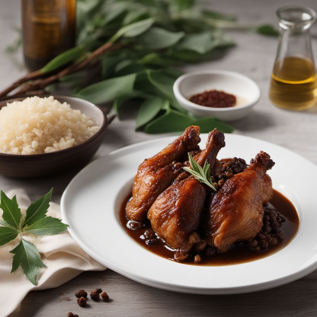 Filipino Chicken Adobo with a Twist